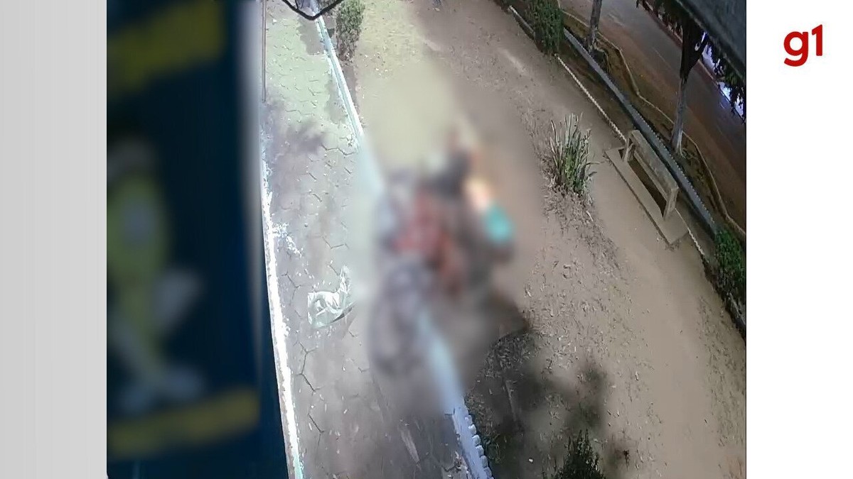 Homem é brutalmente queimado em praça de Colinas: câmera de segurança captura momento chocante