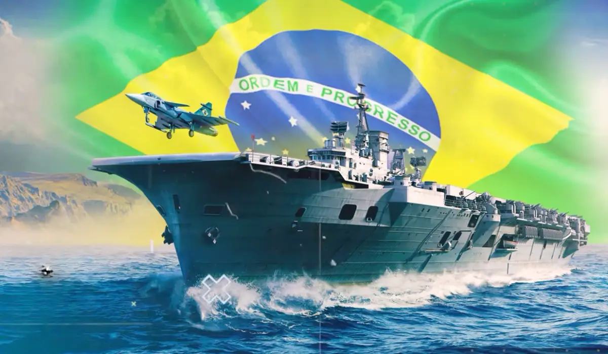 Brasil planeja porta-aviões nuclear: desafios e ambições revelados