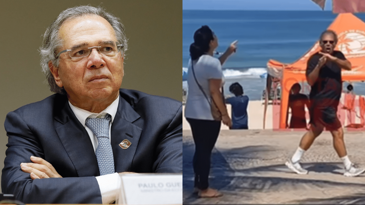 Paulo Guedes se envolve em briga na rua! Veja o que será que aconteceu.