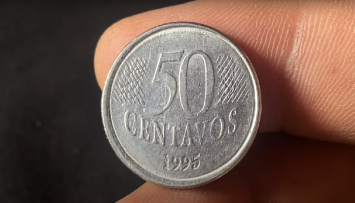 Descubra o segredo por trás da valiosa moeda de 50 centavos de 1995