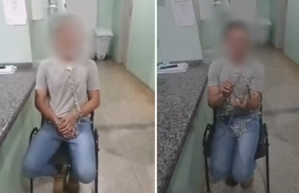 Jovem é acorrentado e torturado pelo patrão após suposto furto: imagens chocantes revelam o horror vivido