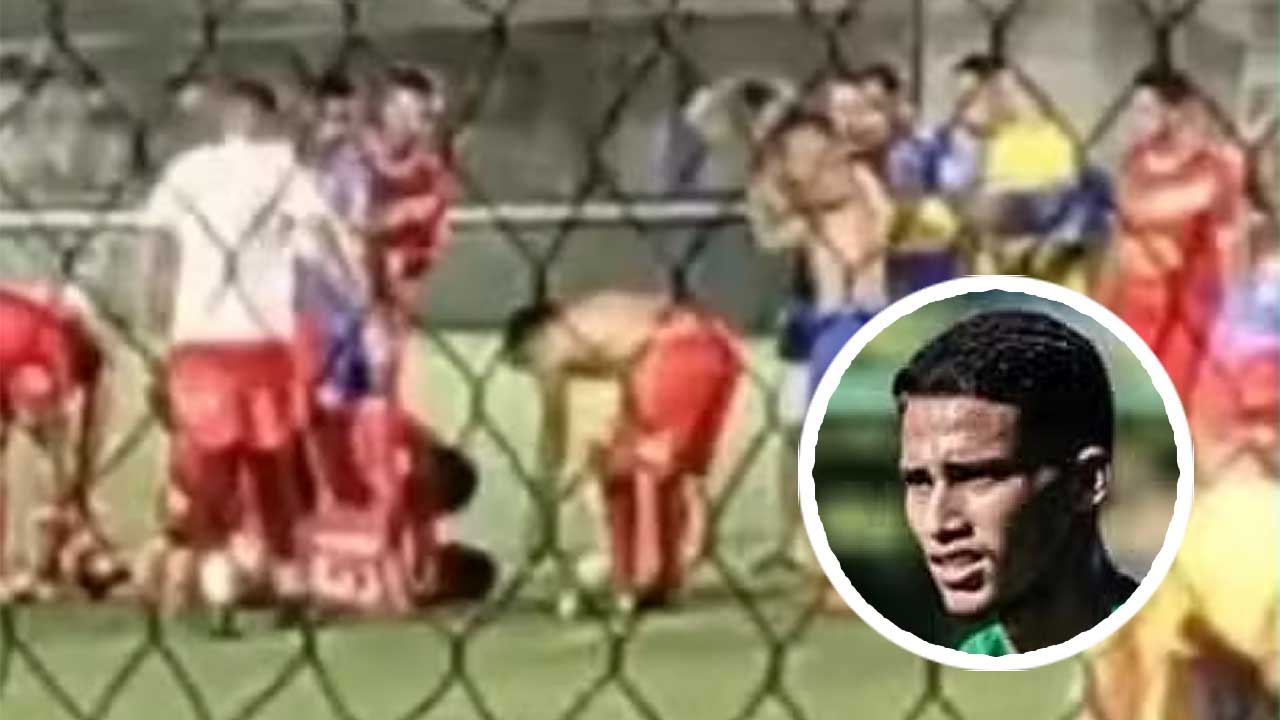 Tragédia no campo: jovem jogador de 19 anos morre após passar mal em partida no Ceará